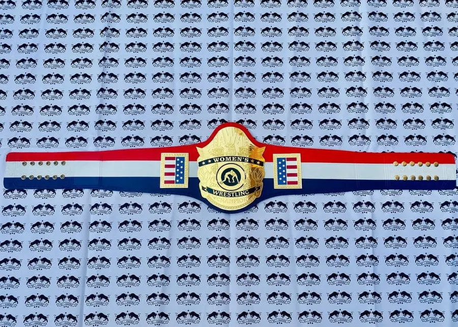 AWA Women Wrestling Wrestling Championship Belt — view 3