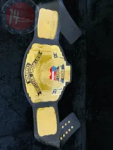 WCW United States Heavyweight Zinc Championship Belt — view 1