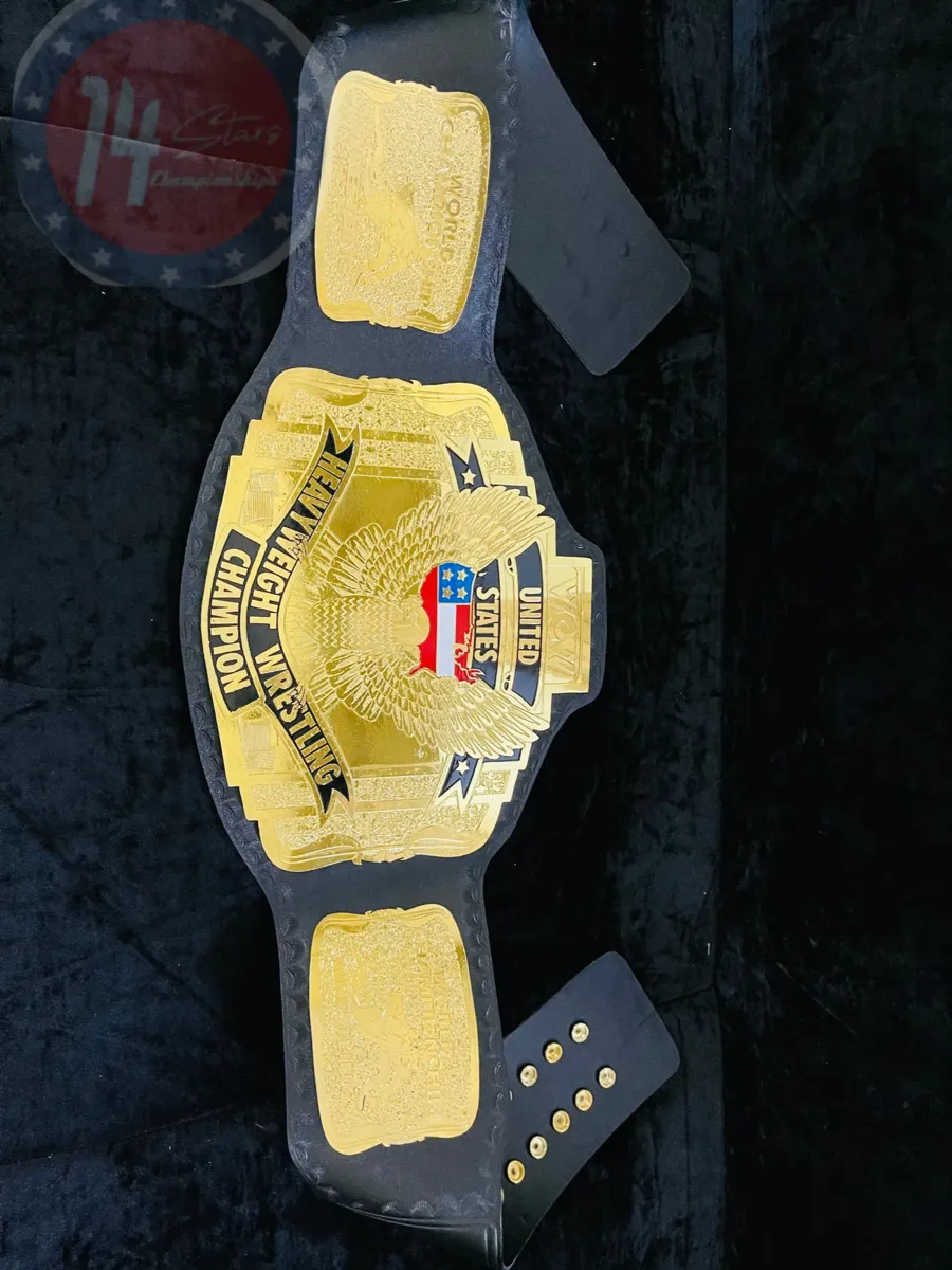 WCW United States Heavyweight Zinc Championship Belt
