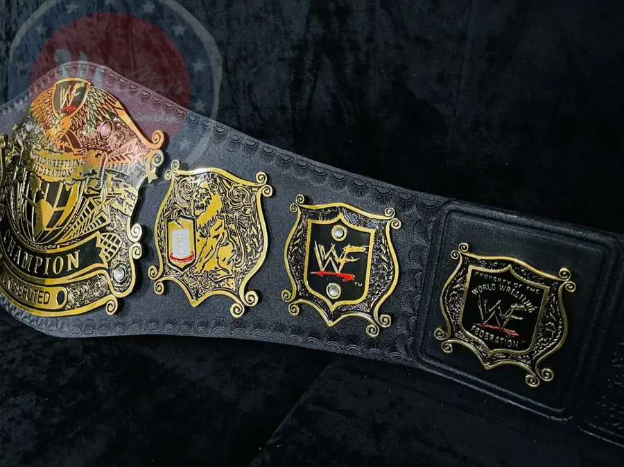 WWF Undisputed World Wrestling Federation Championship Belt — view 4