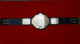 WWE Big Gold Dual Plated 24K Gold Championship Belt — view 3