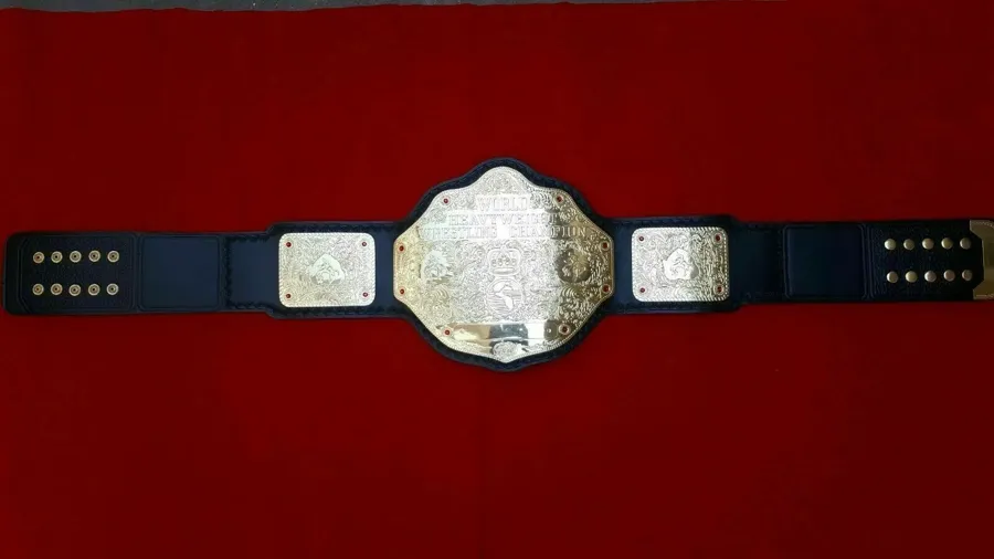 WWE Big Gold Dual Plated 24K Gold Championship Belt — view 3