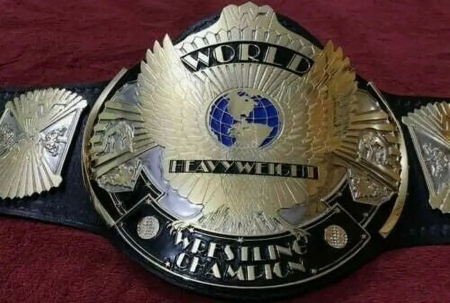 WWF Dual Winged Eagle Championship Belt โ view 2