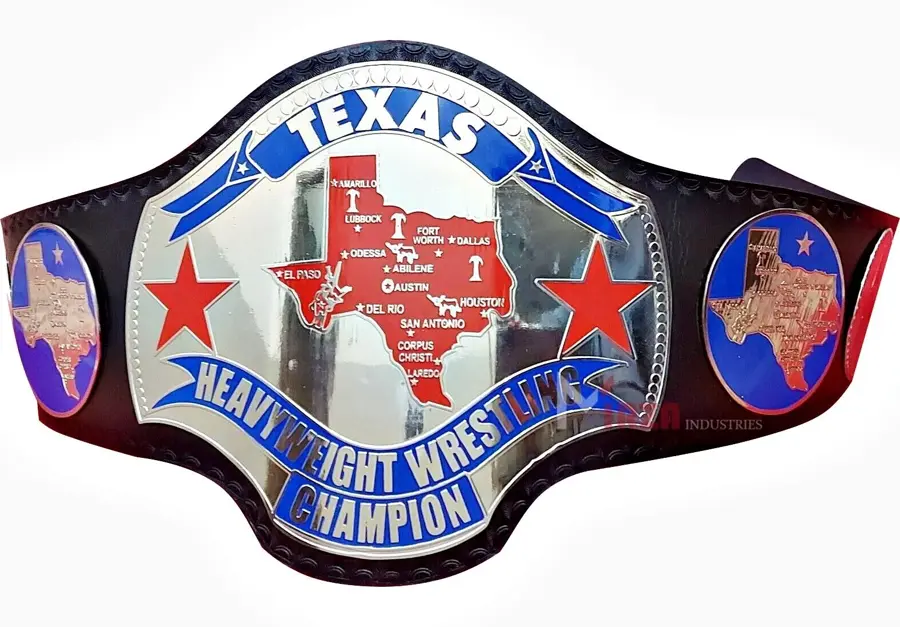 Texas Heavyweight Championship Belt โ view 2