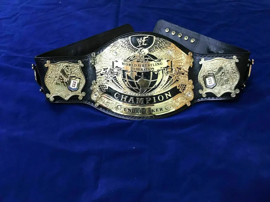 WWF Undertaker Undisputed Wrestling Championship Belt — view 2