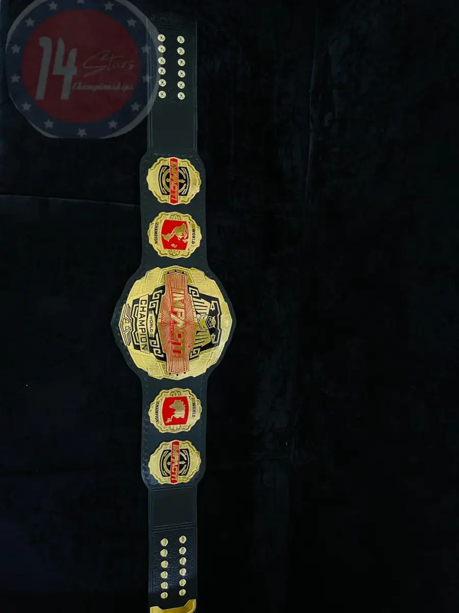 World Impact Heavyweight Wrestling Championship Belt — view 3