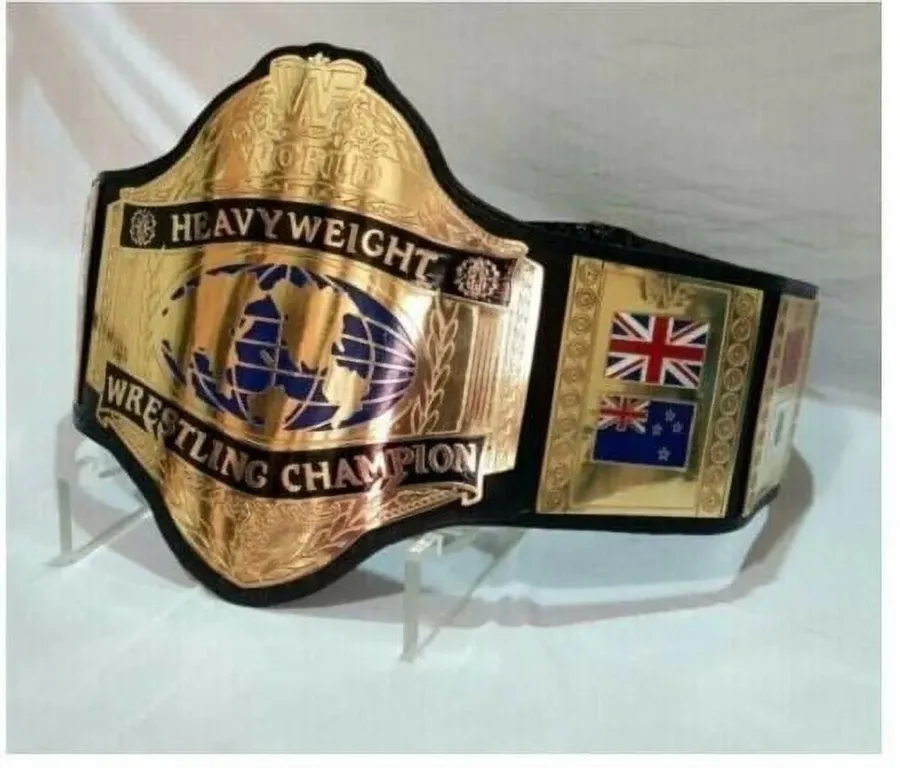WWF Hulk Hogan 86 24K Gold Championship Belt — view 3