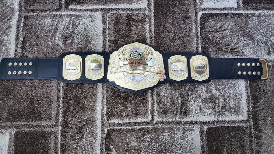 Strike Force World Wrestling Championship Belt — view 4