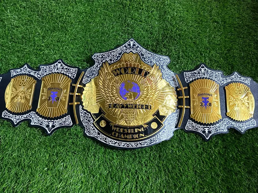 Undertaker Tribute Winged Eagle Wrestling Championship Belt
