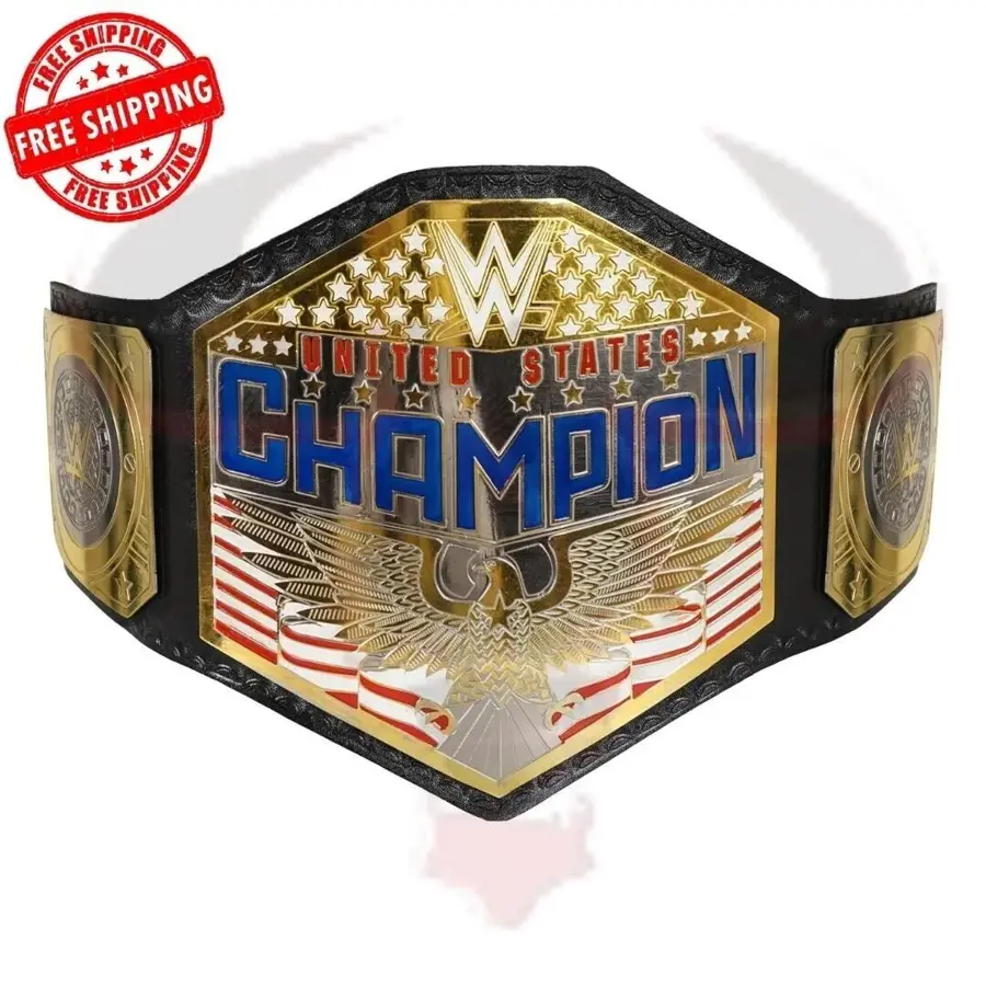 United States 2020 Wrestling Title Belt Adult