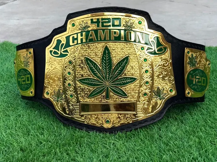 420 Weed World Championship Belt