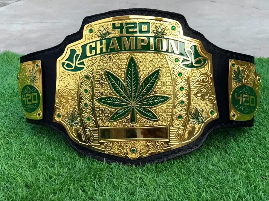 420 Weed World Championship Belt