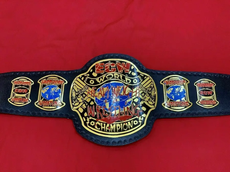 Hardcore Wrestling Championship Belt Black