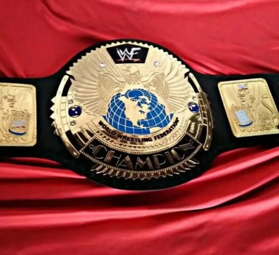 Big Eagle Wrestling Championship Belt Red