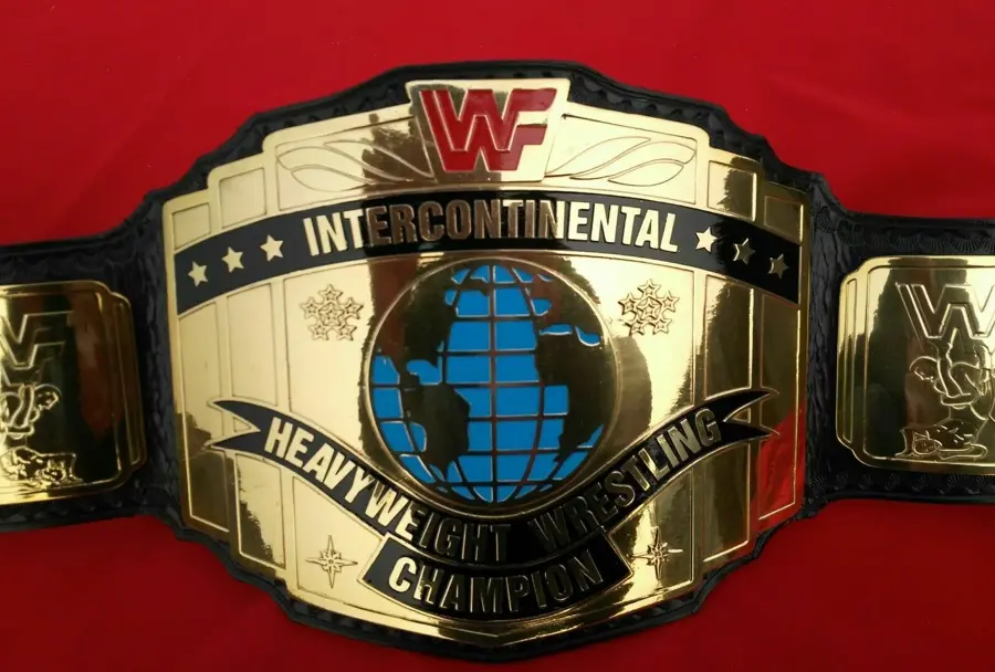 Block Logo Intercontinental Championship Belt