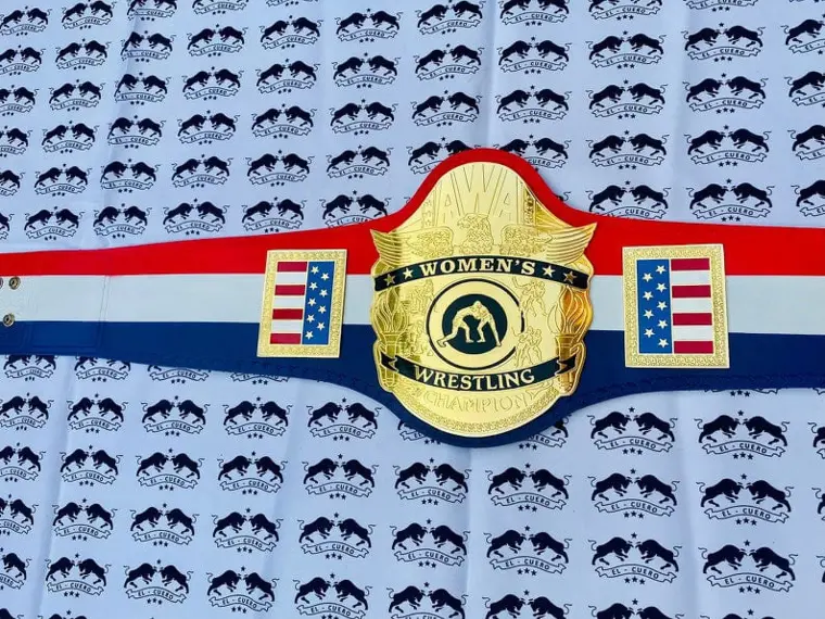 AWA Women Wrestling Championship Belt