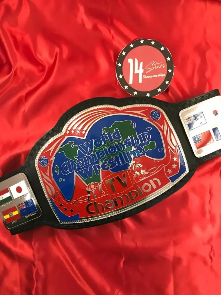 Georgia World Championship Wrestling TV Champion Belt