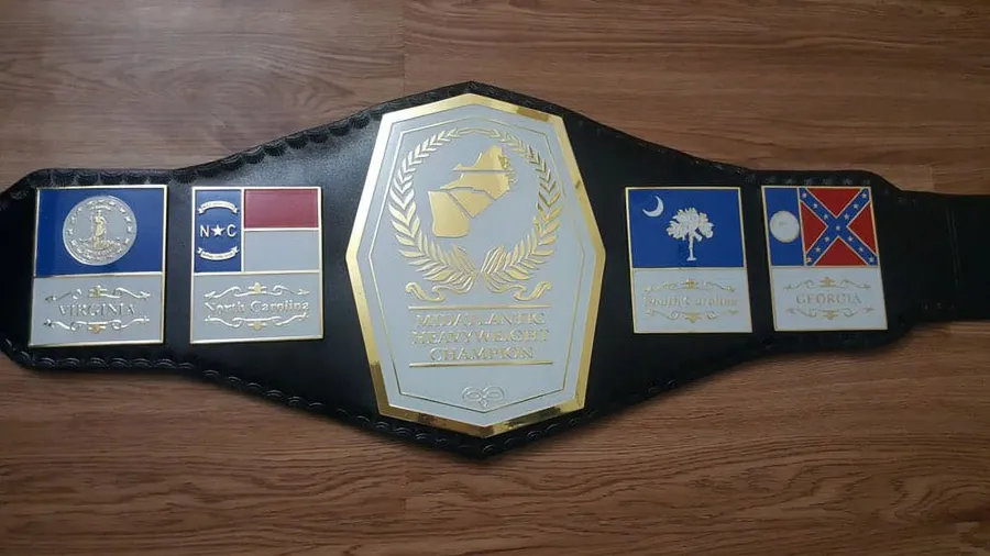 Mid Atlantic Heavyweight Championship Title Belt