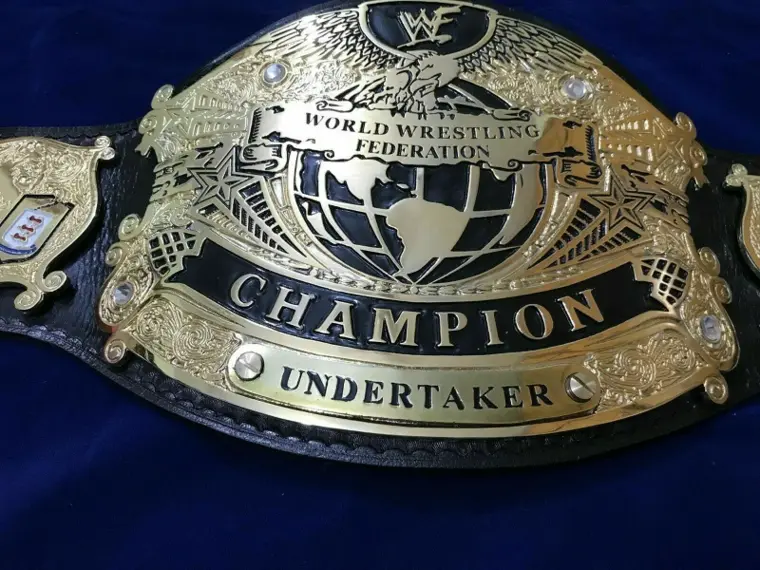 WWF Undertaker Undisputed Wrestling Championship Belt