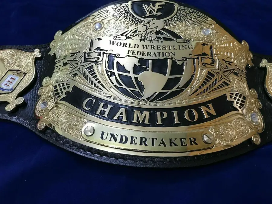 WWF Undertaker Undisputed Wrestling Championship Belt