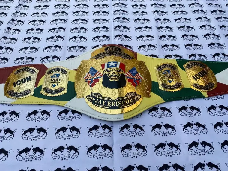ROH Jay Briscoe Champion Wrestling Championship Belt