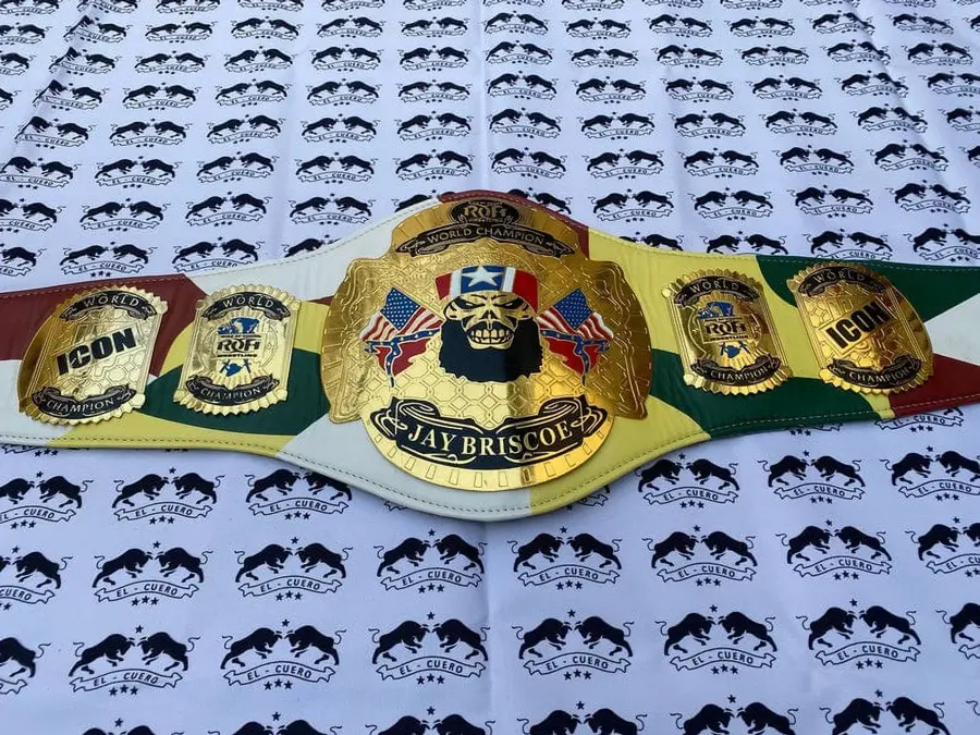 ROH Jay Briscoe Champion Wrestling Championship Belt