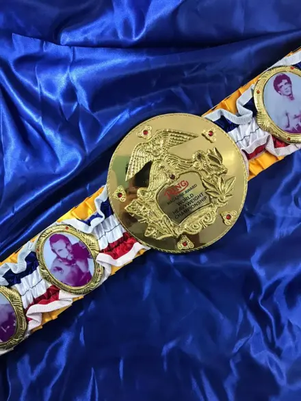 The Ring World Heavyweight Boxing Championship Belt