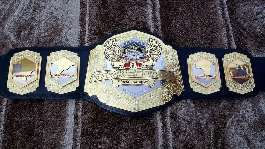 Strike Force World Wrestling Championship Belt
