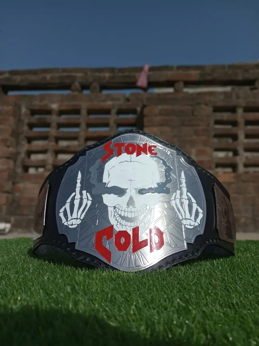 Stone Cold World Wrestling Championship Title Belt