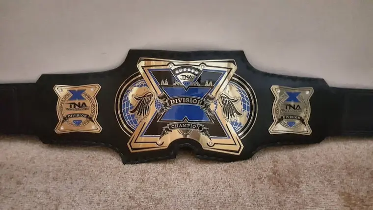TNA X Division Championship Title Belt