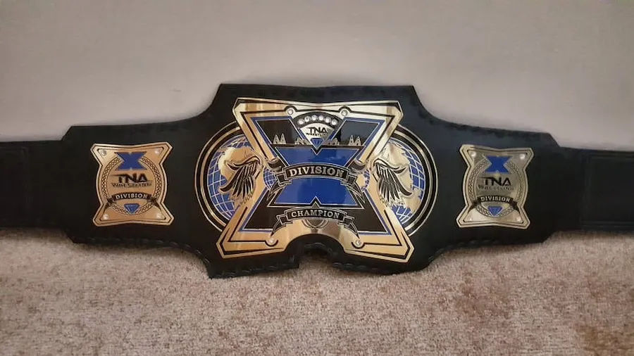 TNA X Division Championship Title Belt