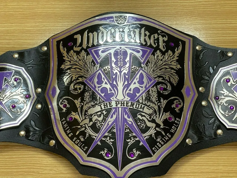 Undertaker The Phenom Zinc Championship Belt