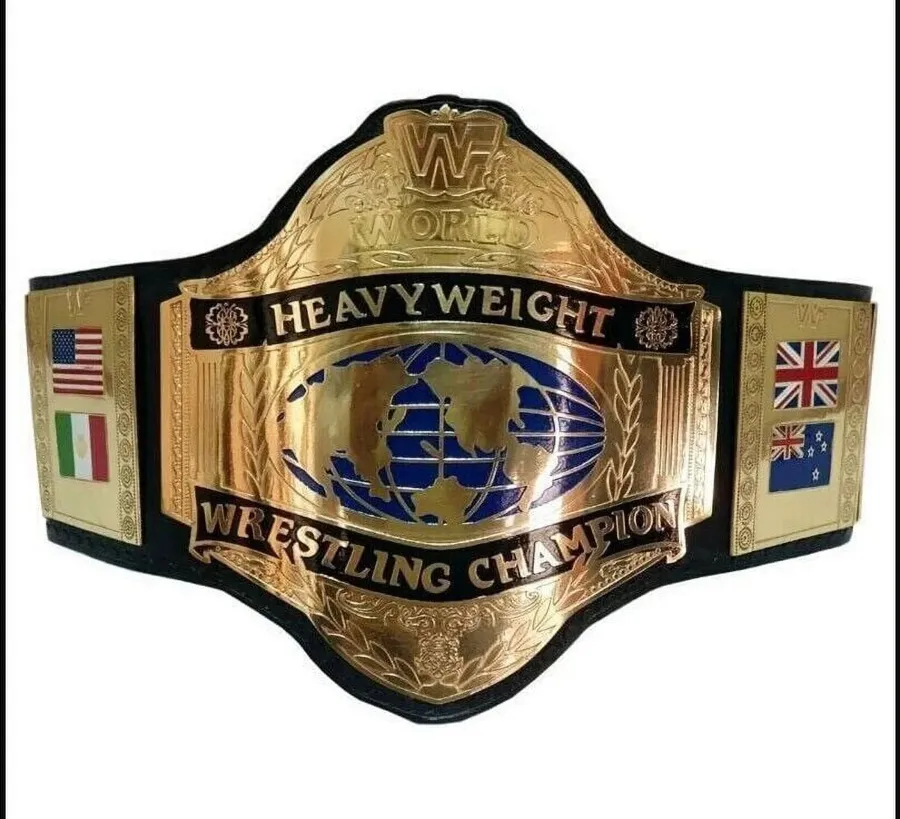 WWF Hulk Hogan 86 24K Gold Championship Belt